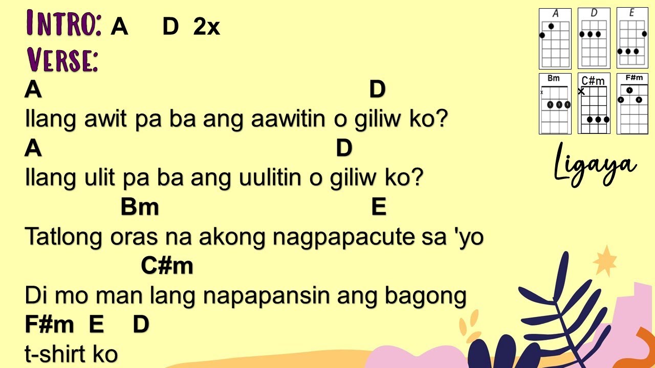 ligaya chords