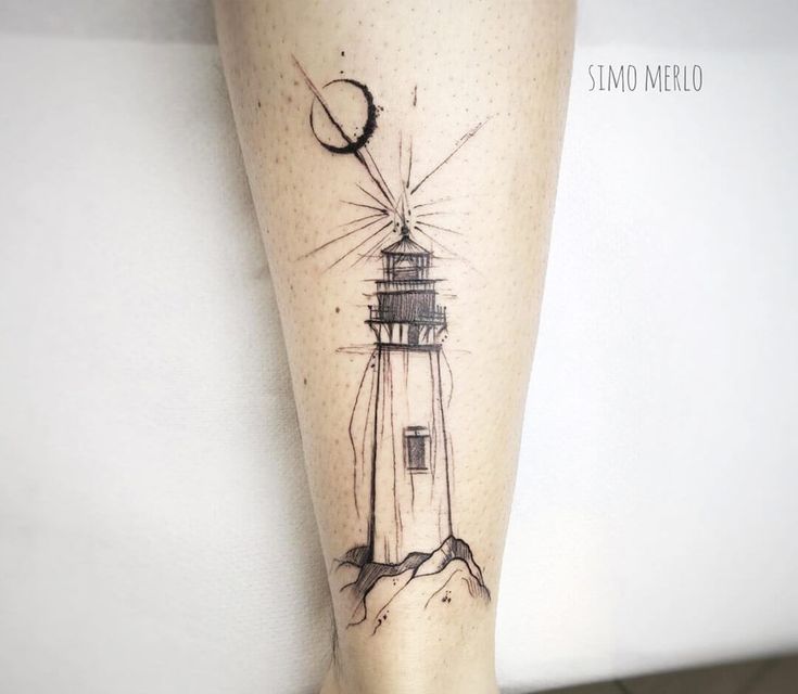 lighthouse tattoo