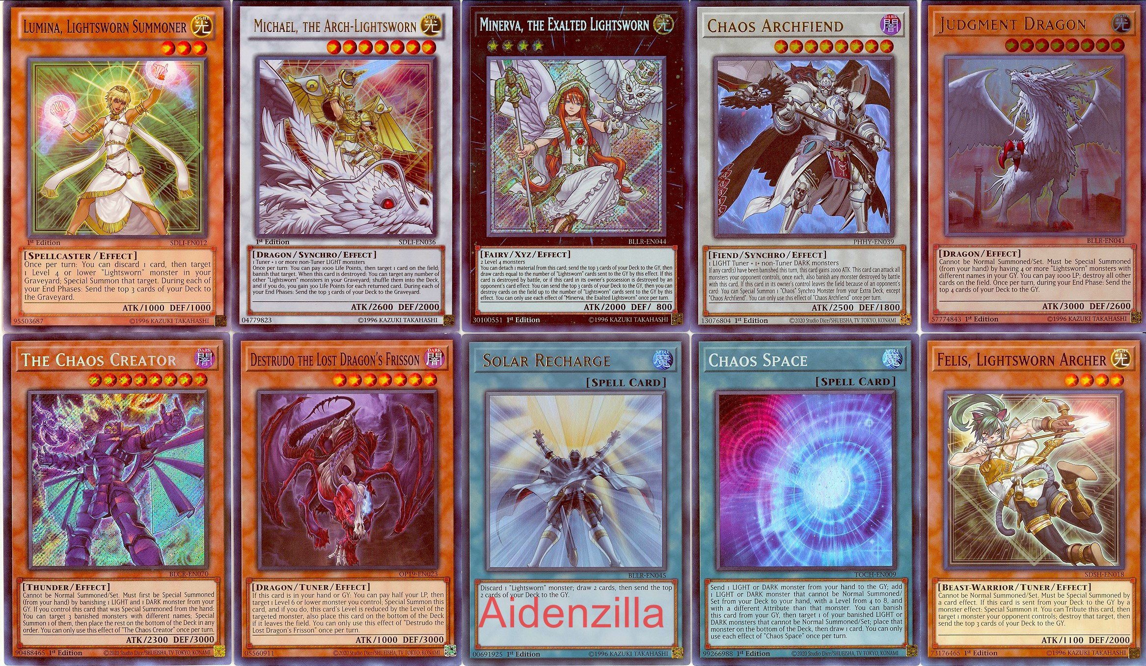 lightsworn deck