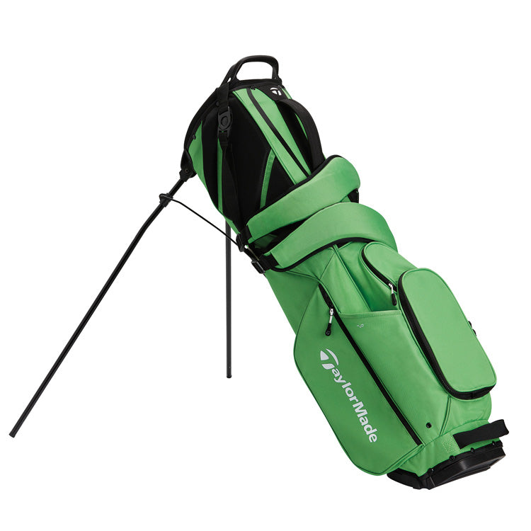 lime green golf bag