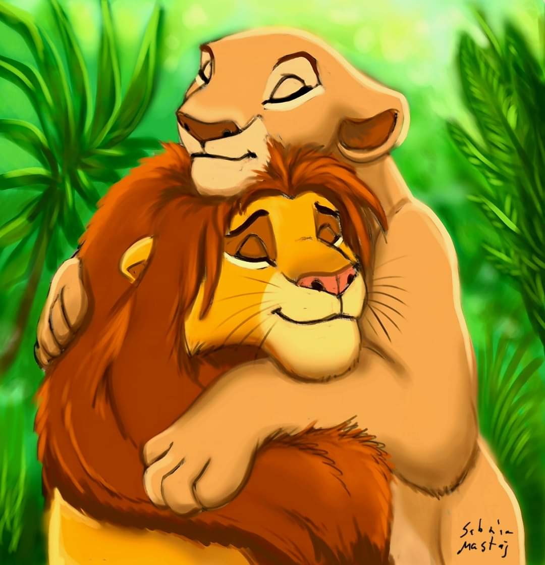 lion king simba and nala