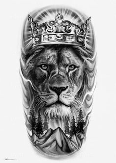 lion tattoo design