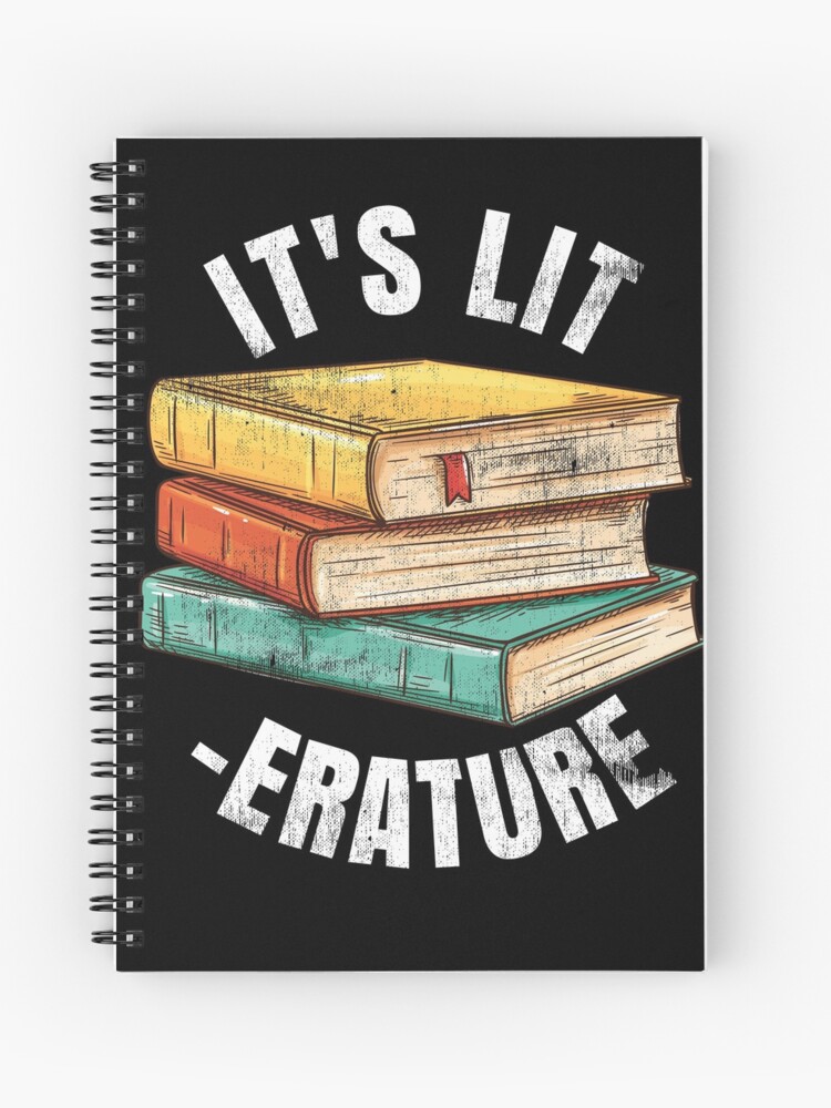 literature notebook cover