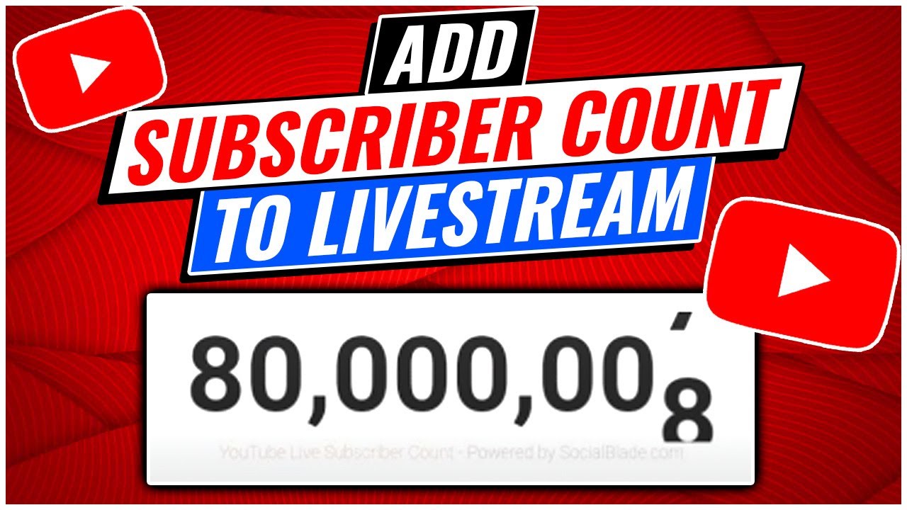 live subscriber count