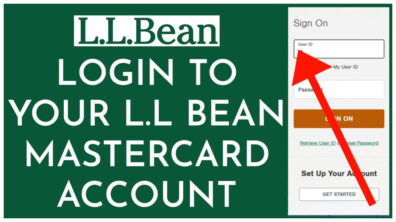 llbean mastercard login