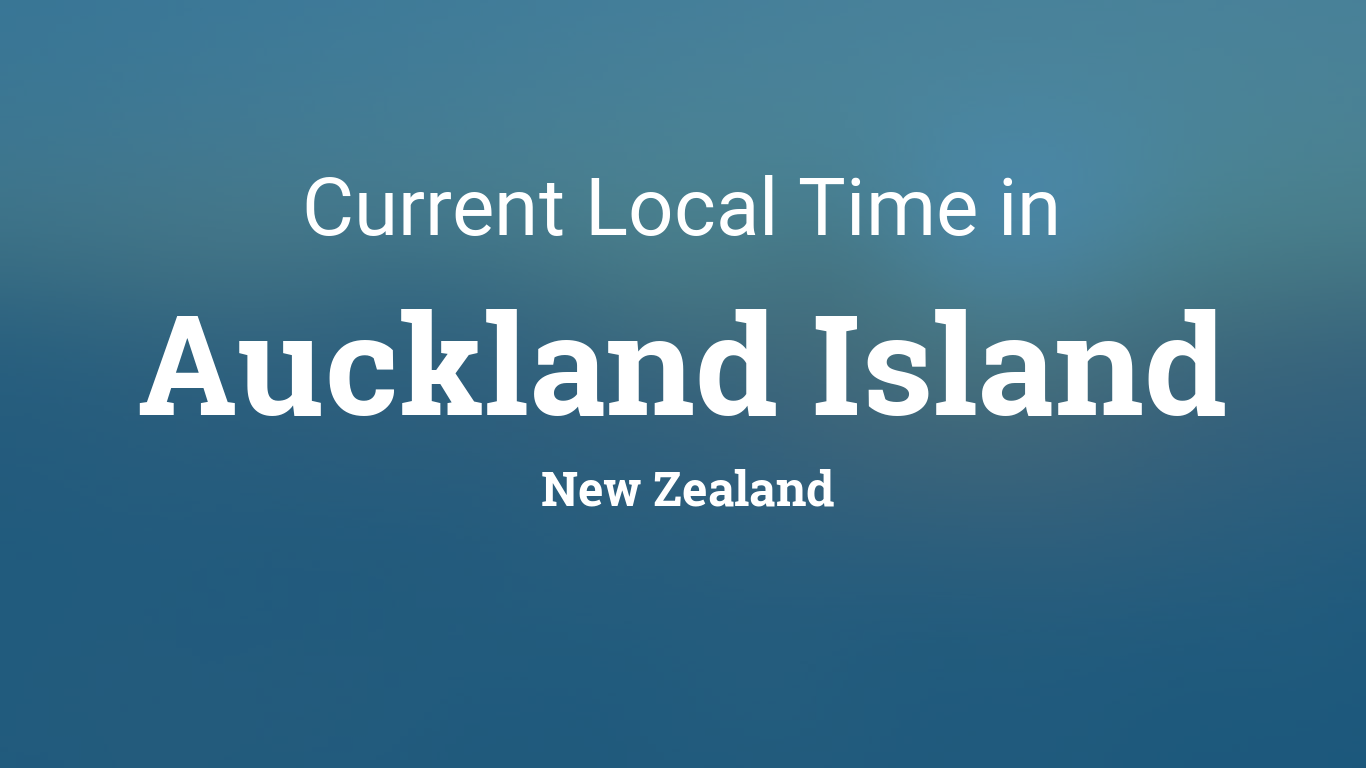 local time in auckland