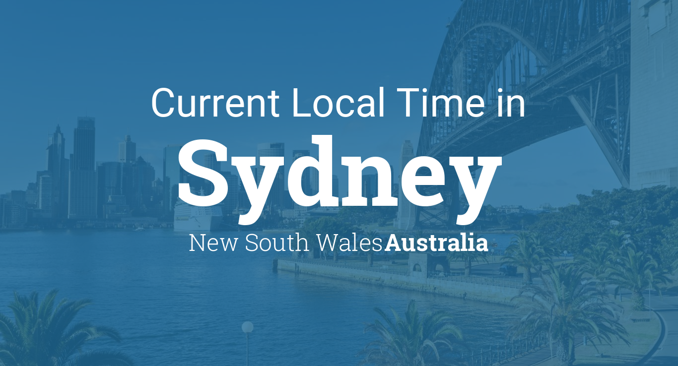 local time in sydney australia