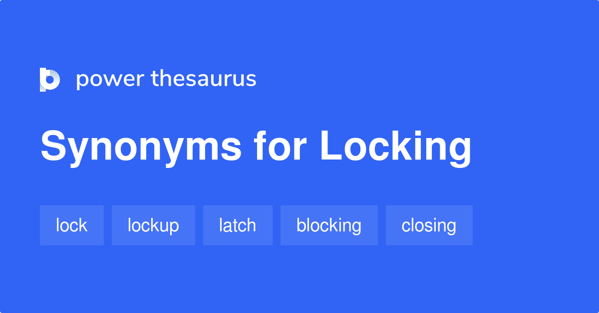 locking synonym