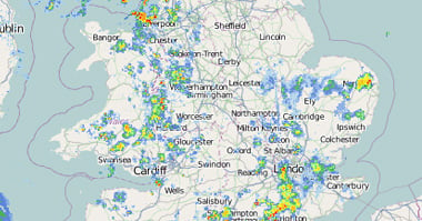 london england weather radar