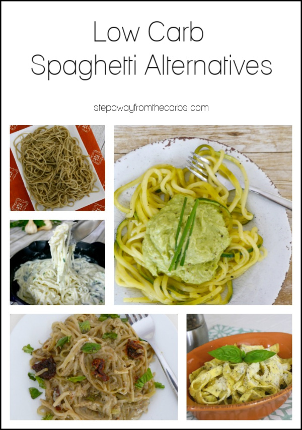 low carb pasta alternatives