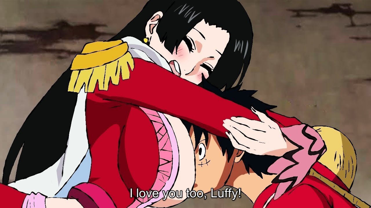 luffy and hancock