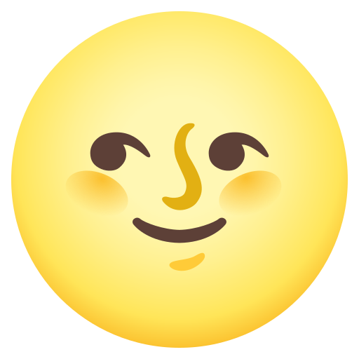 luna llena emoji