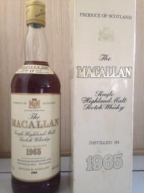 macallan 1965 price