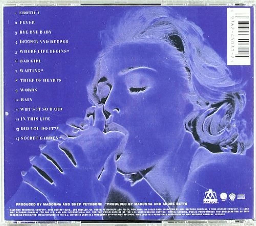 madonna erotica album