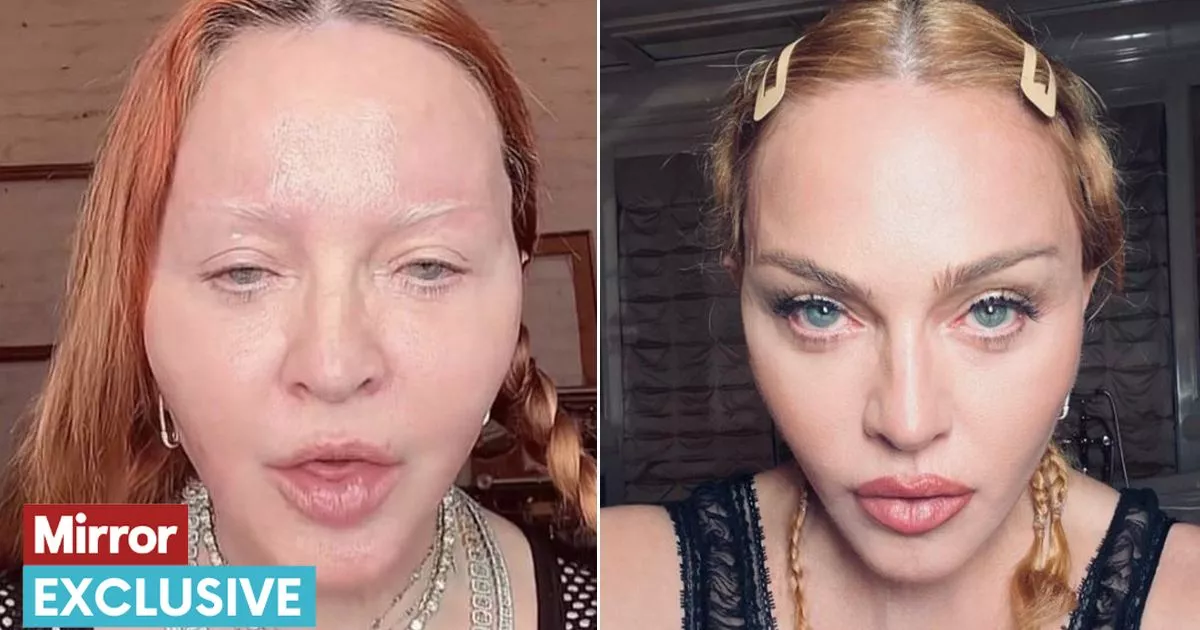 madonna without makeup