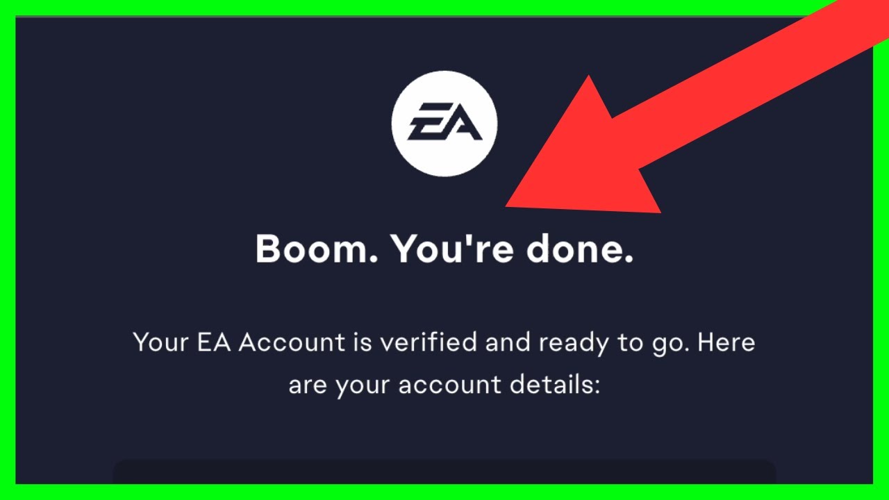 make an ea account