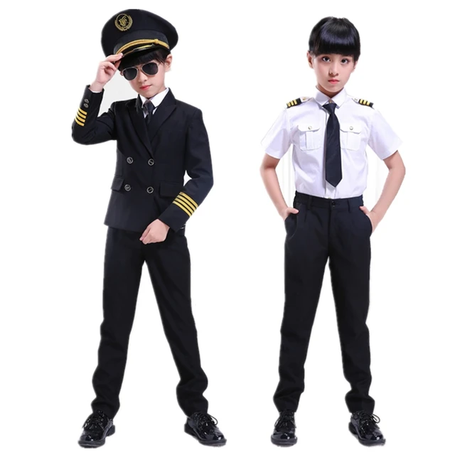 male flight attendant costume