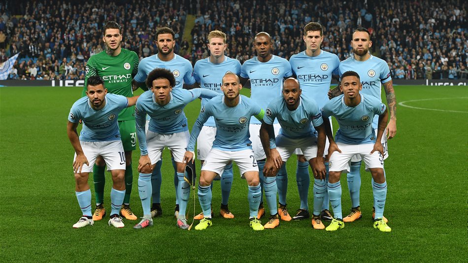 manchester city squad 2017