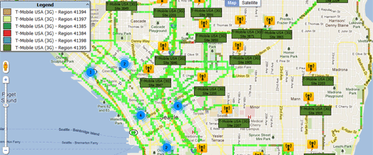 map cell phone towers