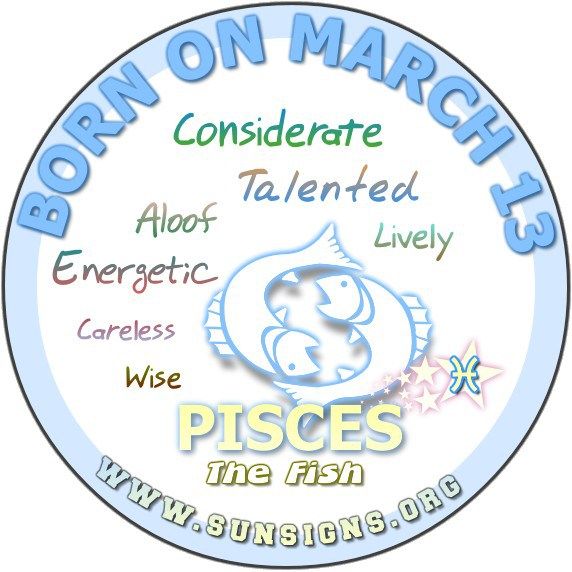 march 13 zodiac sign