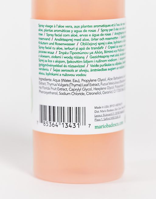 mario badescu ingredients