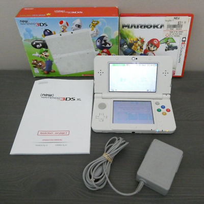 mario white new 3ds