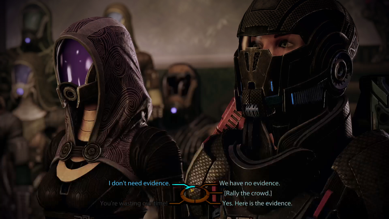 mass effect 2 tali loyalty mission