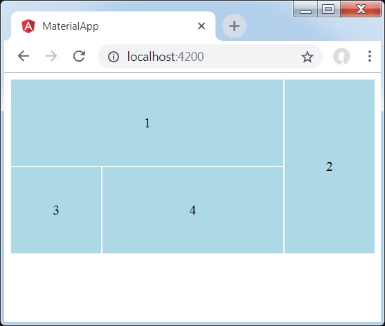 mat grid list