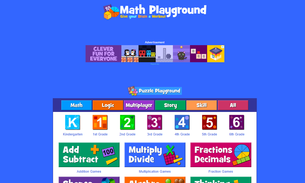 maths playground