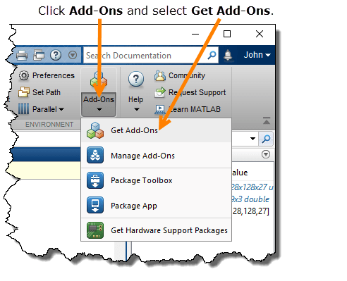 matlab add ons