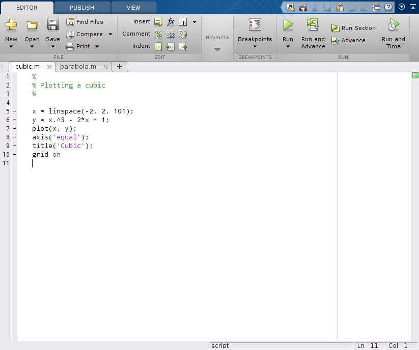 matlab import m file