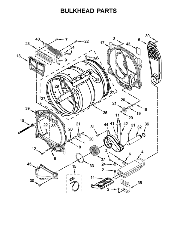 maytag dryer parts