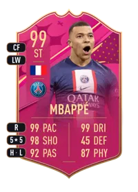 mbappe fifa card