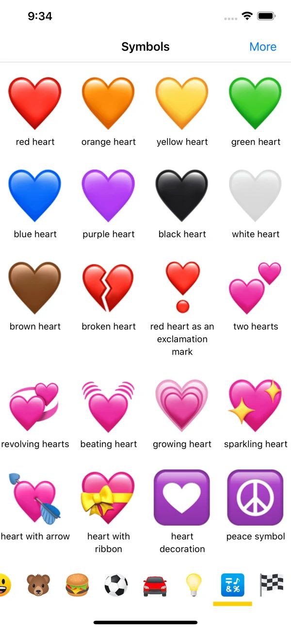 meaning of the heart emoji