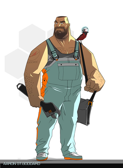 mechanic character design