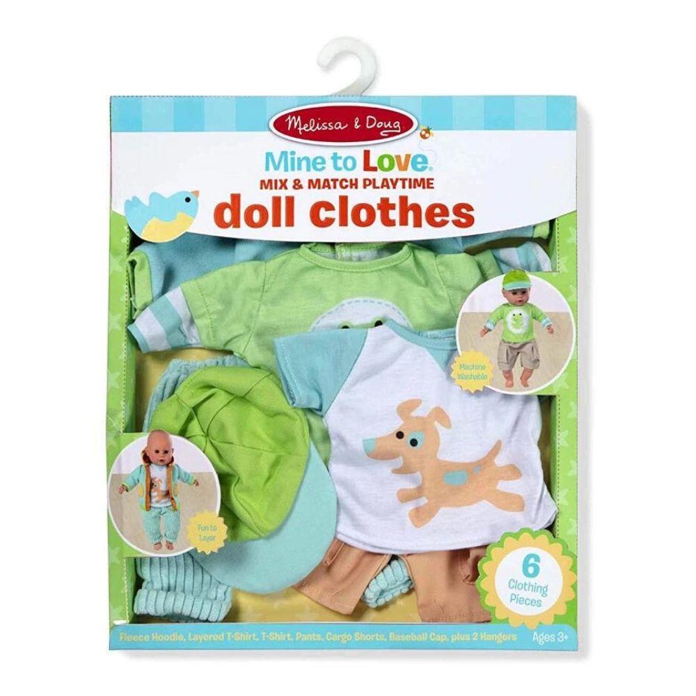 melissa and doug doll clothes