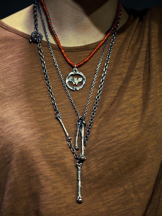 mens gothic necklaces