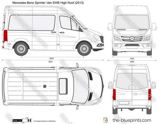 mercedes sprinter swb length