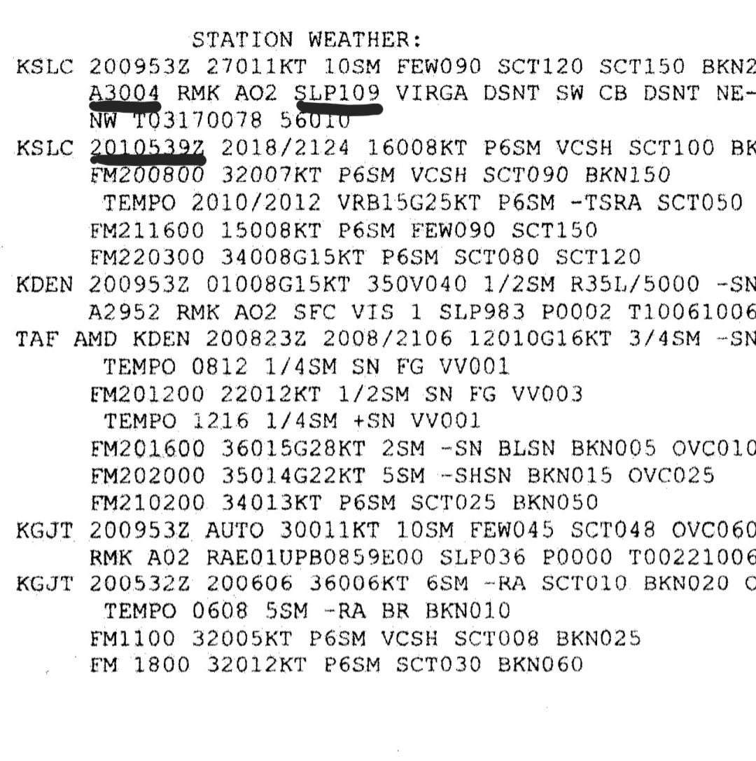 metar taf