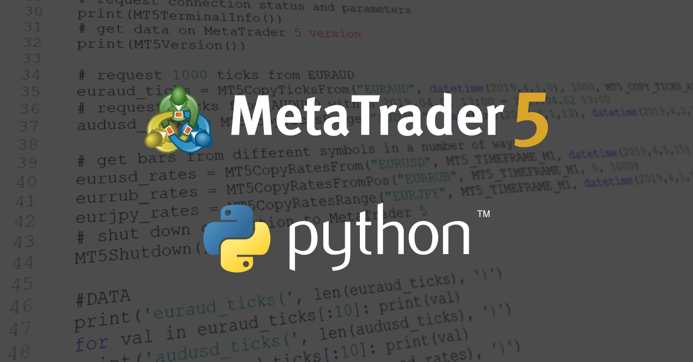 metatrader api python