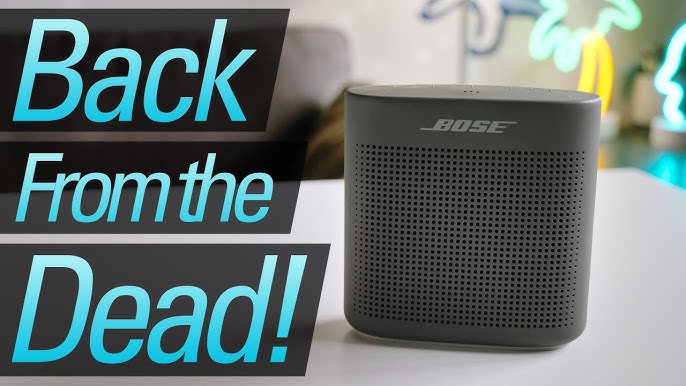 mi bose soundlink color ii no enciende