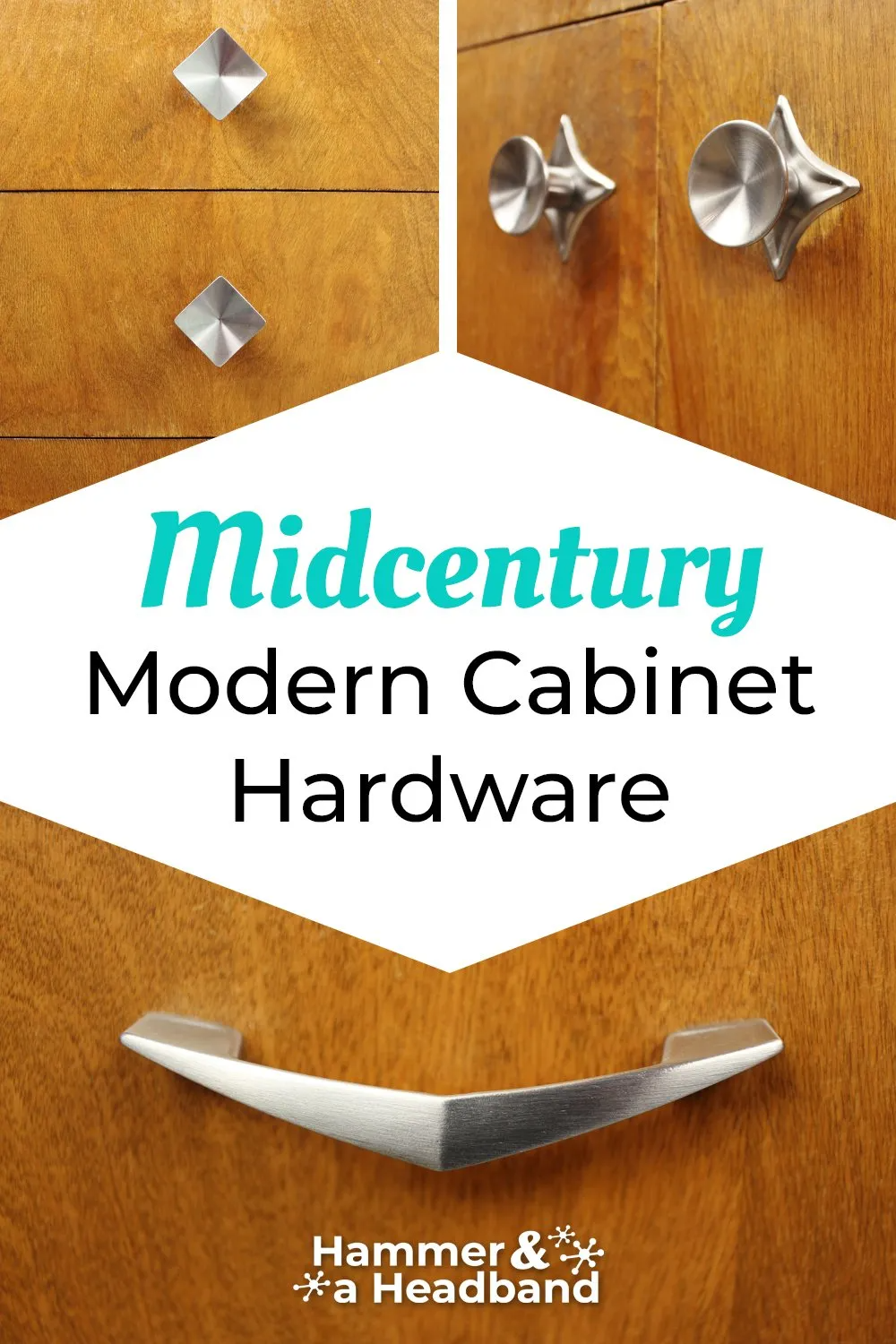 mid century cabinet pulls