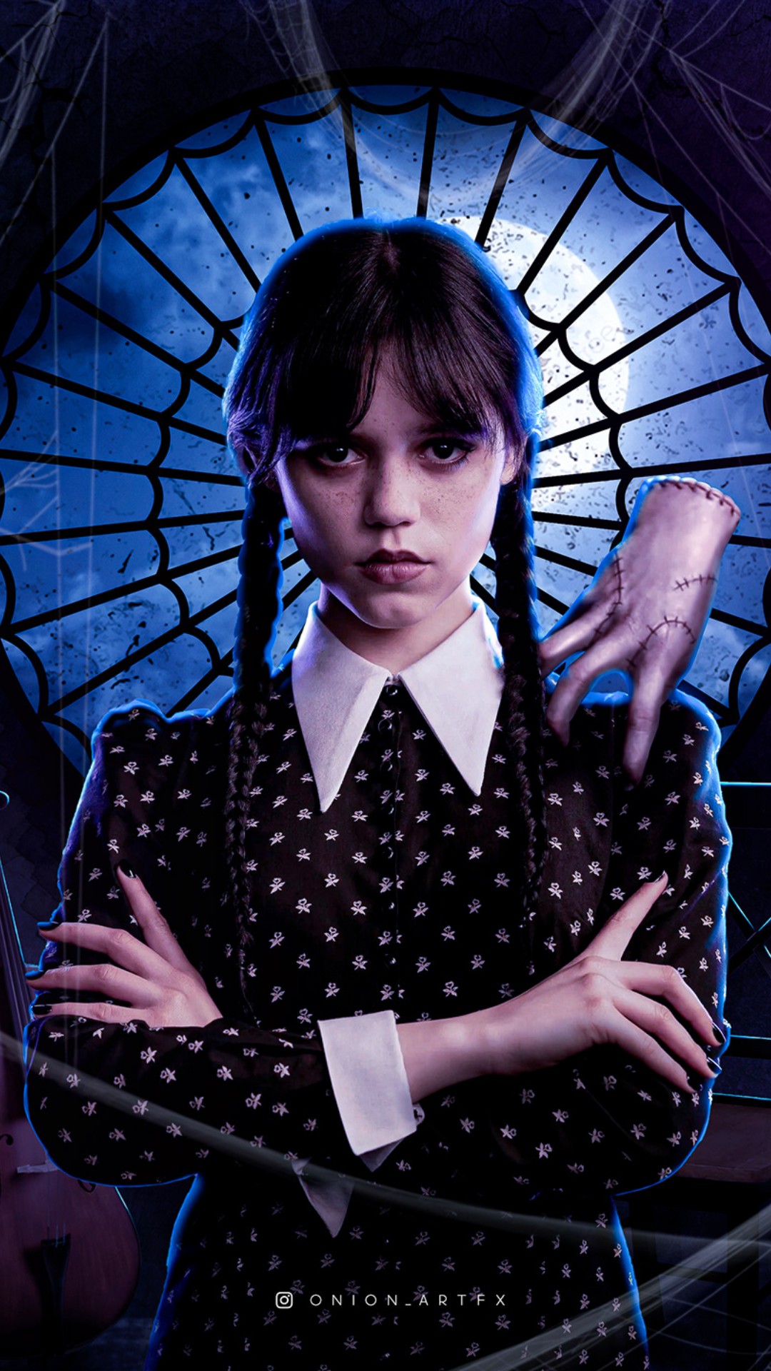 miercoles addams wallpaper