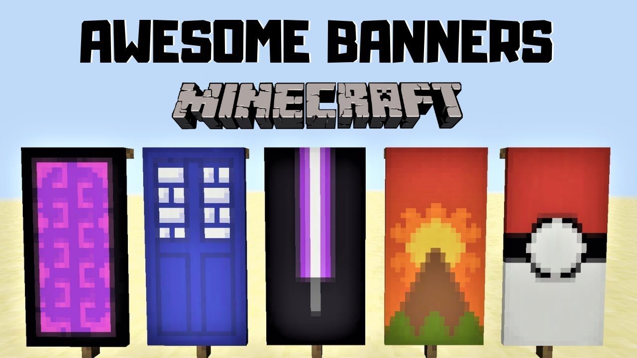 minecraft cool banners