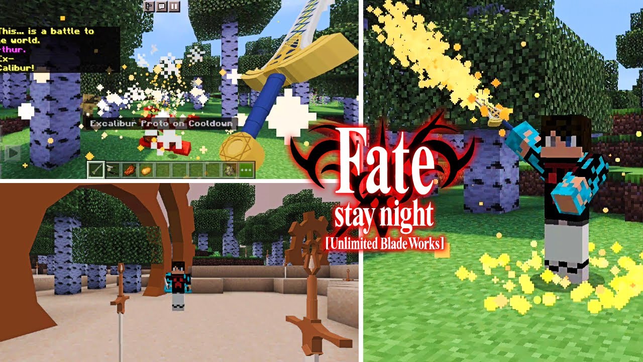 minecraft fate stay night mod