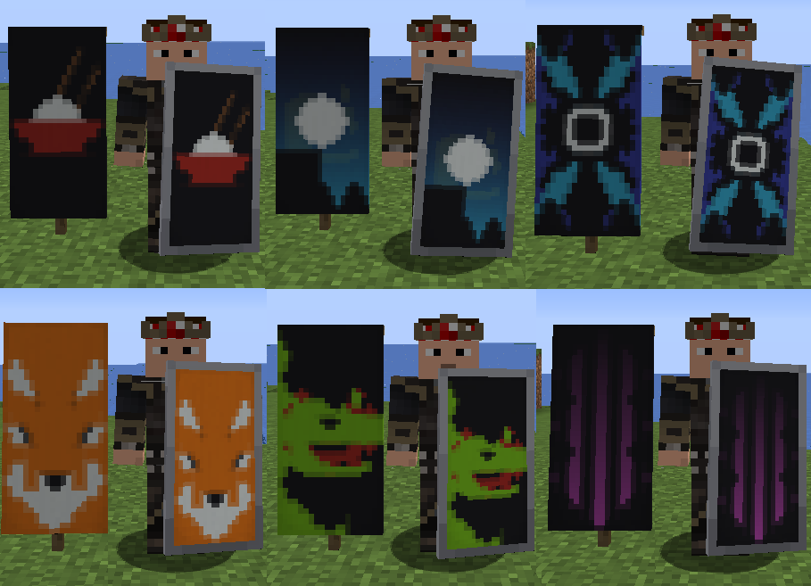 minecraft shield maker