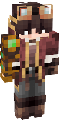 minecraft skin steampunk