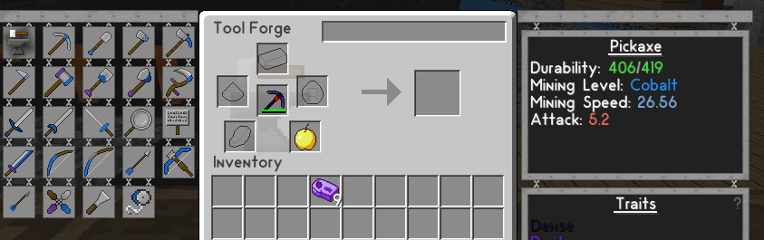 minecraft tinkers construct tool modifiers
