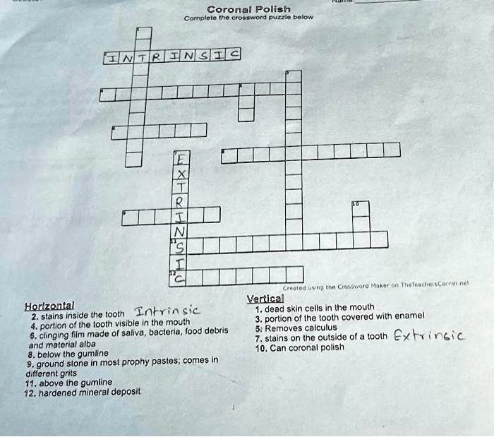 mineral deposit crossword clue