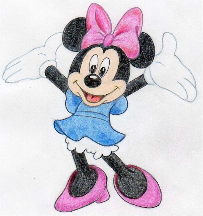 mini mouse drawing